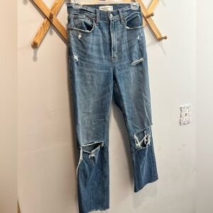 Abercrombie cropped Jeans Size 27